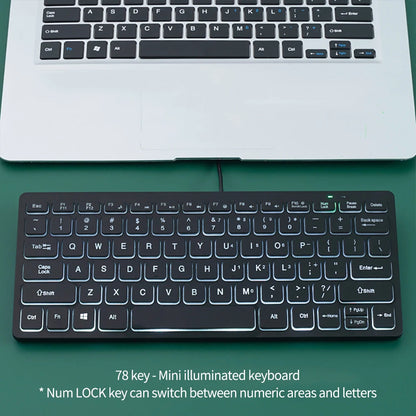 Portable Wired Keyboard Laptop/Computer Mini Keyboard External Accessories