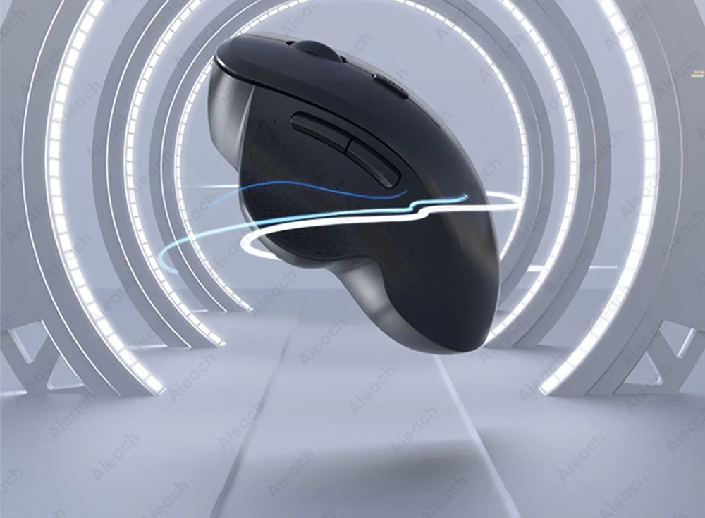 Dual Mode Wireless Computer Mouse 1600 DPI M7 Rechargeable Ergonomic Bluetooth Mouse for Laptop/Notebook/Ipad/Tablet/Mac/Chromebook