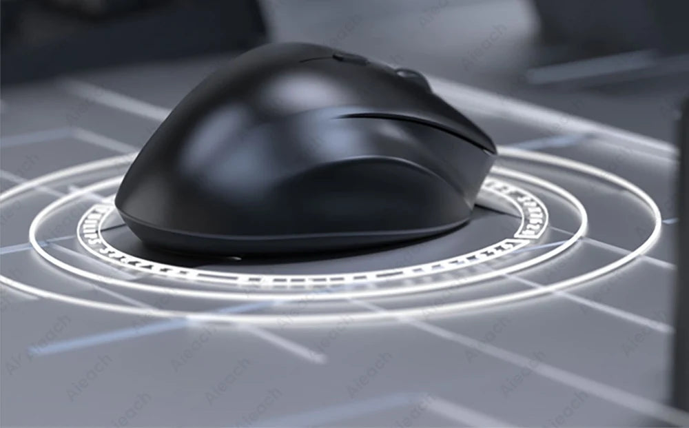 Dual Mode Wireless Computer Mouse 1600 DPI M7 Rechargeable Ergonomic Bluetooth Mouse for Laptop/Notebook/Ipad/Tablet/Mac/Chromebook