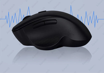 Dual Mode Wireless Computer Mouse 1600 DPI M7 Rechargeable Ergonomic Bluetooth Mouse for Laptop/Notebook/Ipad/Tablet/Mac/Chromebook