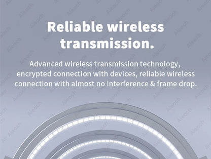 Dual Mode Wireless Computer Mouse 1600 DPI M7 Rechargeable Ergonomic Bluetooth Mouse for Laptop/Notebook/Ipad/Tablet/Mac/Chromebook